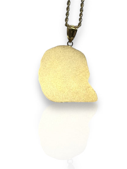 COLGANTE Rostro de CRISTO Oro Amarillo 18 kilates