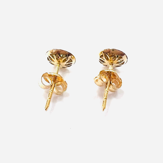 PENDIENTES De ORO 18K, Pendientes de ORO Amarillo Topacios 18 Kilates, Oro Amarillo 18k, Pendiente 18kl Topacios